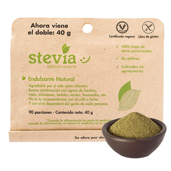 Hojas de Stevia Natural
