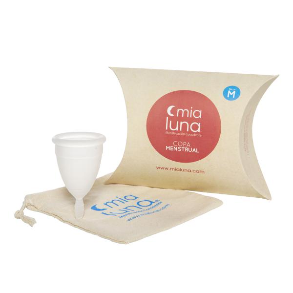 Copa Menstrual Mia Luna M Blanco